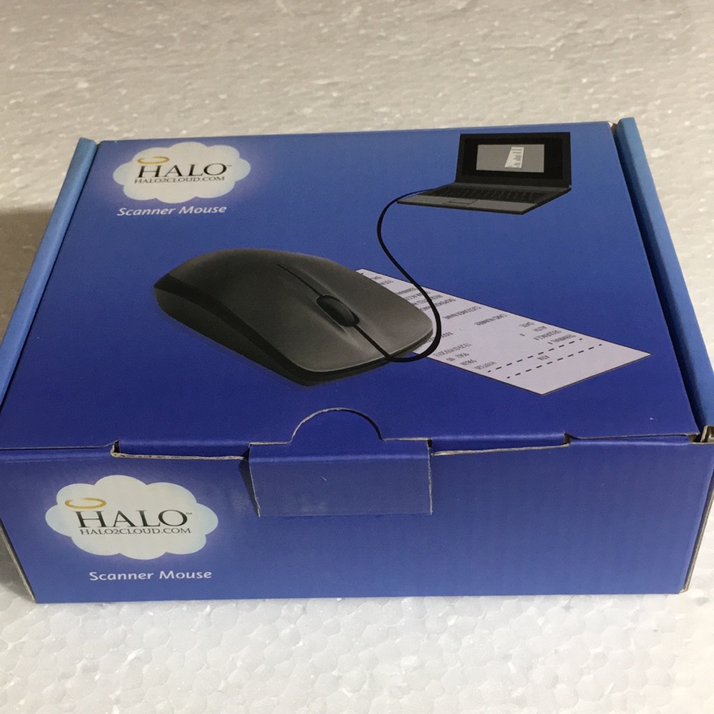 HALO BRAND NEW SCANNER MOUSE